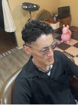 チェリーコーク(HAIR CHERRY COKE) 強めパーマ