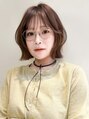 サイン 渋谷(SIGN) ぱつっとボブをくびれ巻きで抜け感のある印象に