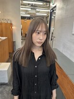 ニール 名古屋 伏見 丸の内(NEELU)&nbsp;【RIE】1ブリーチで作る透明感ベージュ