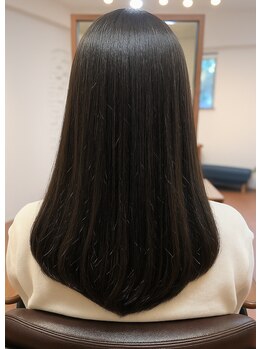 リコス(Ricos)の写真/みんなに褒められるツヤ髪になれるだけでなく、毎日扱いやすく楽になれて長持ちする似合わせストレート