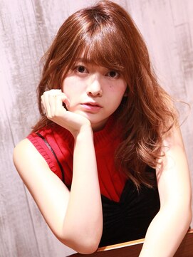 モアナ バイ バルコニー 勝どき店(MOANA by BalcoNY) ウェーブ巻き/ミディアム/セミロング