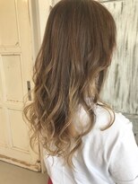 マーズ 山本丸橋店(Mars) ロング×バレイヤージュカラー