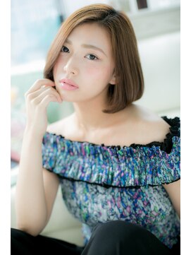 ジャストヘア ラポール 北久里浜店(just hair RAPPOR) 愛され大人キュートボブ　ダークアッシュ