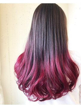 ギグス 星ヶ丘(gigs) ピンクグラデーション