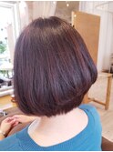 前下がりボブ(スタイリスト西田)