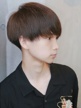 リップス 池袋(LIPPS) サラサラツーブロックマッシュ刈り上げWaxなし