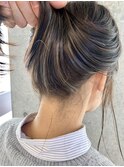 【豊塚】ヘアアレンジしても可愛いインナーハイライトカラー