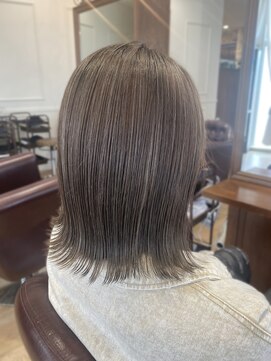 エイトナゴヤ 名駅店(EIGHT nagoya) 【EIGHT nagoya】ハイライト/グレージュ/ぷつっとボブ