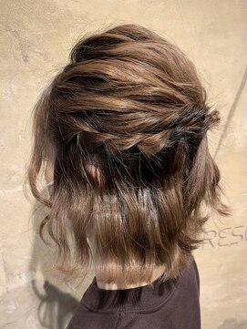 ヘアリゾートエーアイ 西日暮里店(Ai) ハーフアップ
