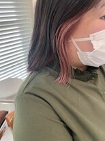 アジールヘア 池袋東口店(agir hair)&nbsp;インナーピンクベージュ池袋池袋東口