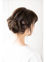リアナ ヘアーアトリエ(LIANA Hair Atelier)&nbsp;なわあみアップスタイル