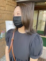 ビューティシモ 川越(Beautissimo)&nbsp;【永井優衣】オリーブカラーボブカット