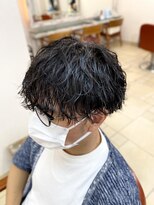 ネオリーブソラ 相模大野店(Neolive sola)&nbsp;波巻きパーマ×マッシュレイヤー[sola:neolive相模大野店]