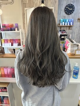 ロア ヘアーコーディネート 三条烏丸店(LoRE hair coordinate) Lore☆極細ハイライトグレージュ