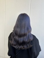 ガリカ シーム(Gallica/SEAM)&nbsp;【桑原雪音】艶感グレージュ/透明感寒色系カラー/ブリーチカラー