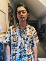 サル 代官山(SAL)&nbsp;【SAL】耳掛け外ハネパーマ＊菅原誠＊