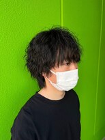ヘアサロン フラット(hair salon flat)&nbsp;無造作ツイストパーマスパイラルパーマメンズパーマ