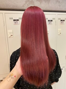 シグマラテ(SIGMA LATTE) ブリーチで作るベビーピンク【髪質改善込み】