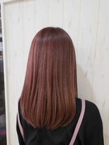 ワンクリエーション(ONEcreation)&nbsp;イメチェン/レッドブラウン/フルバング/似合わせカット/愛甲石田