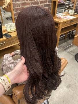 山野愛子美容室 銀座店 大人カラー【ラベンダーピンク】 ×ヨシンモリ/エギョモリ/韓国