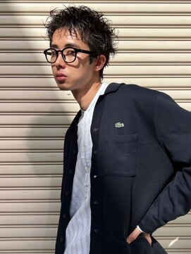 ヒュージ 三軒茶屋(huge) アップバング/束感ショート/ツーブロックマッシュ/コンマヘア