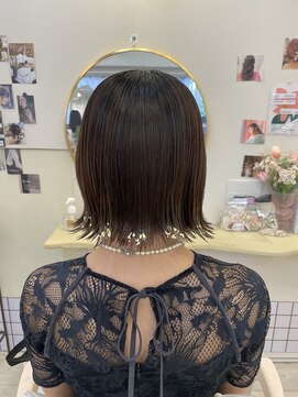 ヘアメイクアンドセットサロン リッコ(Hair make&set salon Ricco) ショートボブタイトスタイル