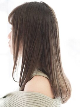 トゥルートラストトロワー 須玉店(True Trust trois) 大人可愛い20代30代40代内巻きワンカールパーマ×アッシュカラー