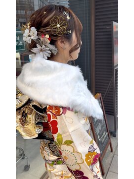 タカ 田町店(TAKA) 編み込みシニヨン