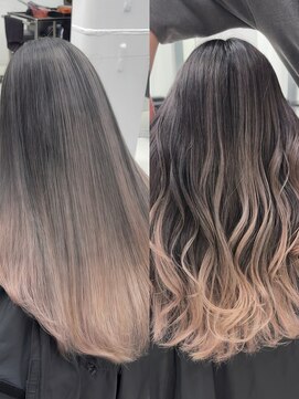 アライブ ハラジュク(ALIVE harajuku) 【Rikuto指名限定】【透明感×上品】極上バレイヤージュ