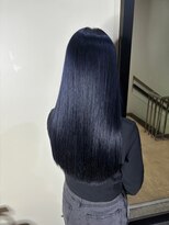 エイミー(Aimee)&nbsp;Aimee 町田　ネイビーブルー×髪質改善トリートメント