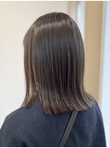 ミディアム×柔らかアッシュ