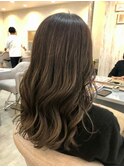 髪質改善*ロングレイヤーグレーベージュ*美髪【Zina船橋】