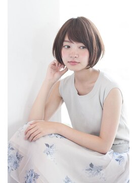 セイドット オモテサンドウ(Say. omotesando) Say.ショートボブ丸みショートひし形ショートシルキーベージュ