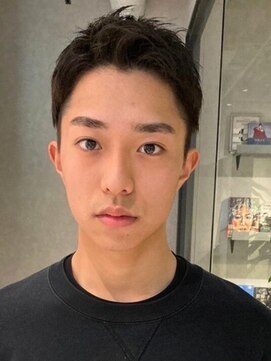 メンズサロン ブロック(Men's Salon bloc) ツーブロック アップバング 刈り上げ メンズカット 眉カット