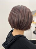 丸みショートボブ