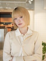 ラヴィズム 長岡店(LUVISM)&nbsp;韓国/顔周りレイヤー/ダブルカラー/ベージュ/前髪新潟長岡宮関