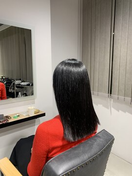 アリーズ シブヤ(ALLYS shibuya) 縮毛矯正×ミディアムスタイル