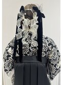 袴ヘアアレンジ