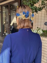 サロン シー(salon sea) salon seaとわ ボブお呼ばれヘアセット