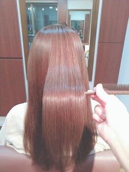 ぉ家サロン(Salon)の写真/憧れの質感！髪質改善、縮毛矯正、酸熱トリートメントで感動のツヤ髪体験を！☆