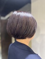 サンカリ 真法院店(SANKARI) 【丸み美シルエットのコンパクトボブ】