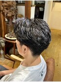 フェザーショート/フェザーパーマ/メンズパーマ