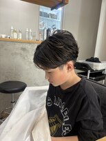 ヘアアンドスパ メロウ(hair and spa mellow)&nbsp;センターパートニュアンスパーマ