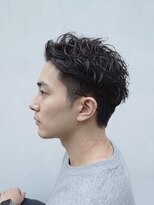 ブロッサム 東中野店&nbsp;小顔効果◎波巻きツイストスパイラル×マッシュショート