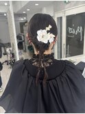 カチモリヘアアレンジ