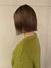 【透明感カラー】カット+カラー(フルカラー)16180円