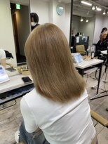 プライズ 所沢プロぺ通り店(prize)&nbsp;ハイトーンブリーチカラー韓国風レイヤーカット所沢