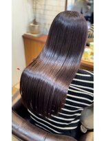 ヘアケアアンドヘアデザイン リベール(L:belle)&nbsp;艶めく艶髪ストレート髪質改善カラーで憧れの素髪感