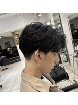 グルー(glue) 毛流れ韓国マッシュ