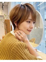 サンドナル 鹿児島天文館(sand NALU)&nbsp;ハッシュカット/グレージュ/デザインカラー[鹿児島天文館]